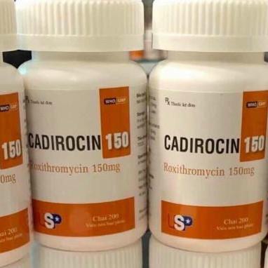 Cadirocin 150 (Roxithromycin) US Pharma (C/200v)