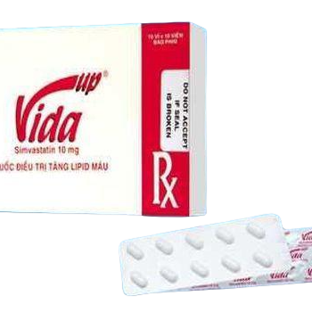Vida Up (Simvastatin) 10mg United (H/100v)