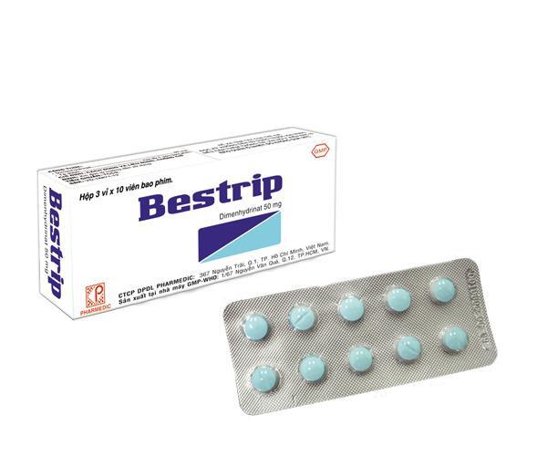 Bestrip (Dimenhydrinat) 50mg Pharmedic (H/30v)