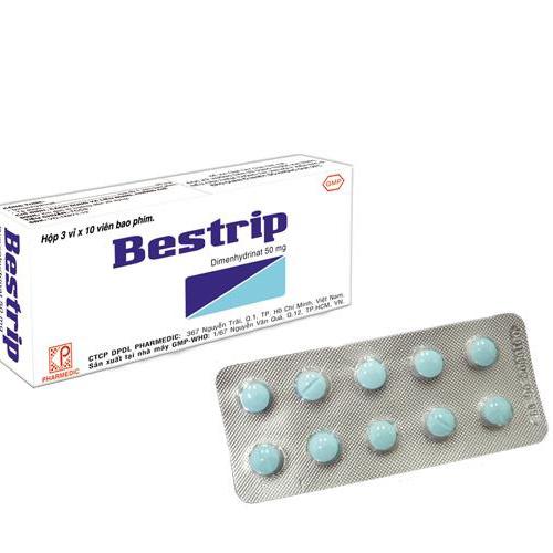 Bestrip (Dimenhydrinat) 50mg Pharmedic (H/30v)