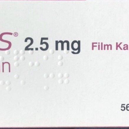 Eliquis 2.5mg (Apixaban) Pfizer Turkey (H/56V)