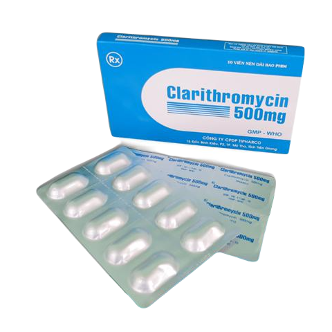 Clarithromycin 500mg Tipharco (H/10v)
