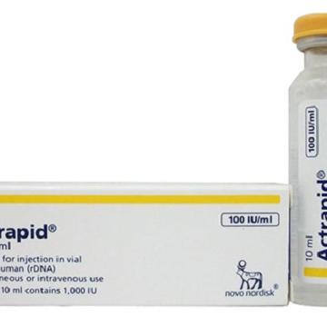 Actrapid 100Iu/ml (Insulin) _Novo Nordisk (H/1 lọ 10ml)