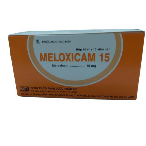 Meloxicam 15mg DP 3/2 (H/100v)