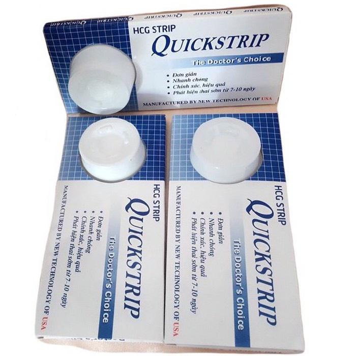 Que Thử Thai Quickstrip Tân Á (H/24 Que)