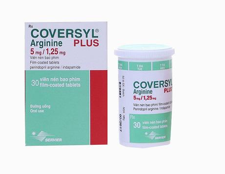 Coversyl Plus 5mg/1,25mg (Indapamid, Perindopril) Servier (C/30v)