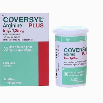 Coversyl Plus 5mg/1,25mg (Indapamid, Perindopril) Servier (C/30v)