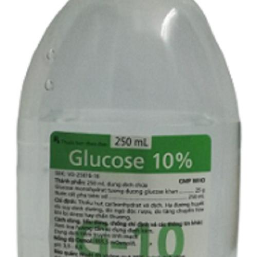 Glucose 10% bidiphar (Thùng 30 chai 250ml)