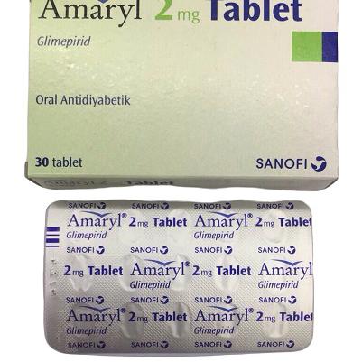Amaryl 2mg (Glimepirid) Sanofi Turkey (H/30V)