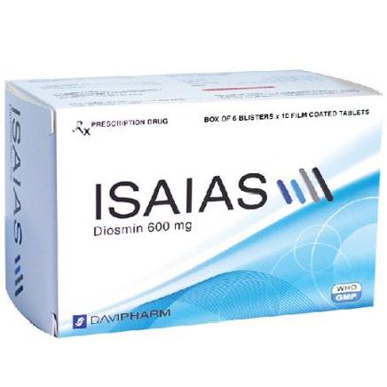 Isaias 600 (Diosmin) Davipharm (H/60v)