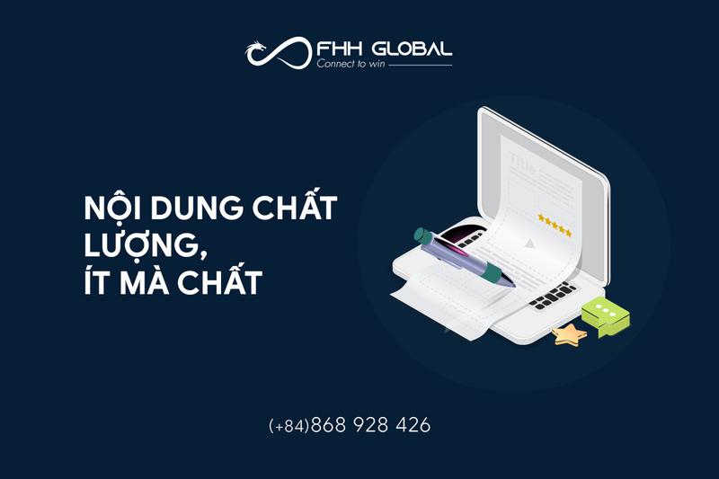 Tại sao nên xây dựng nội dung chất lượng, ít mà chất ?