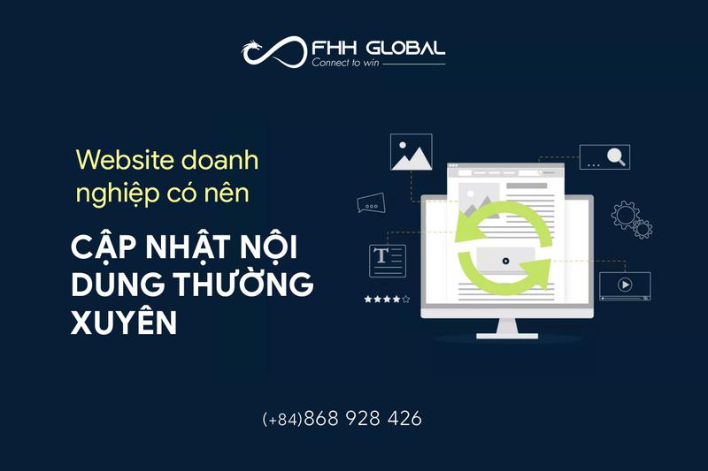 Website doanh nghiệp có nên cập nhật nội dung thường xuyên?