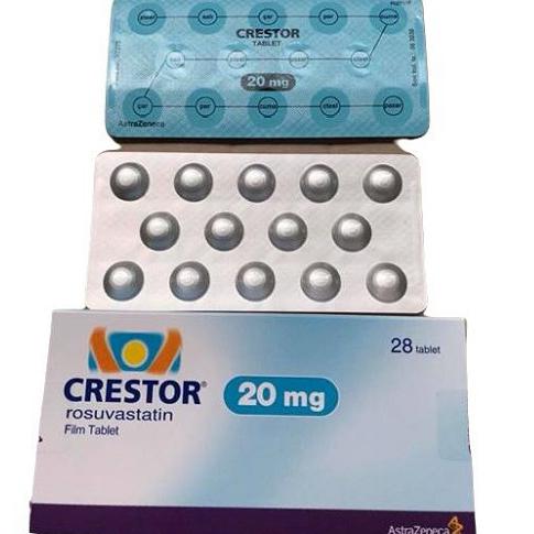 Crestor 20mg (Rosuvastatin) Astrazeneca Turkey (H/28V)