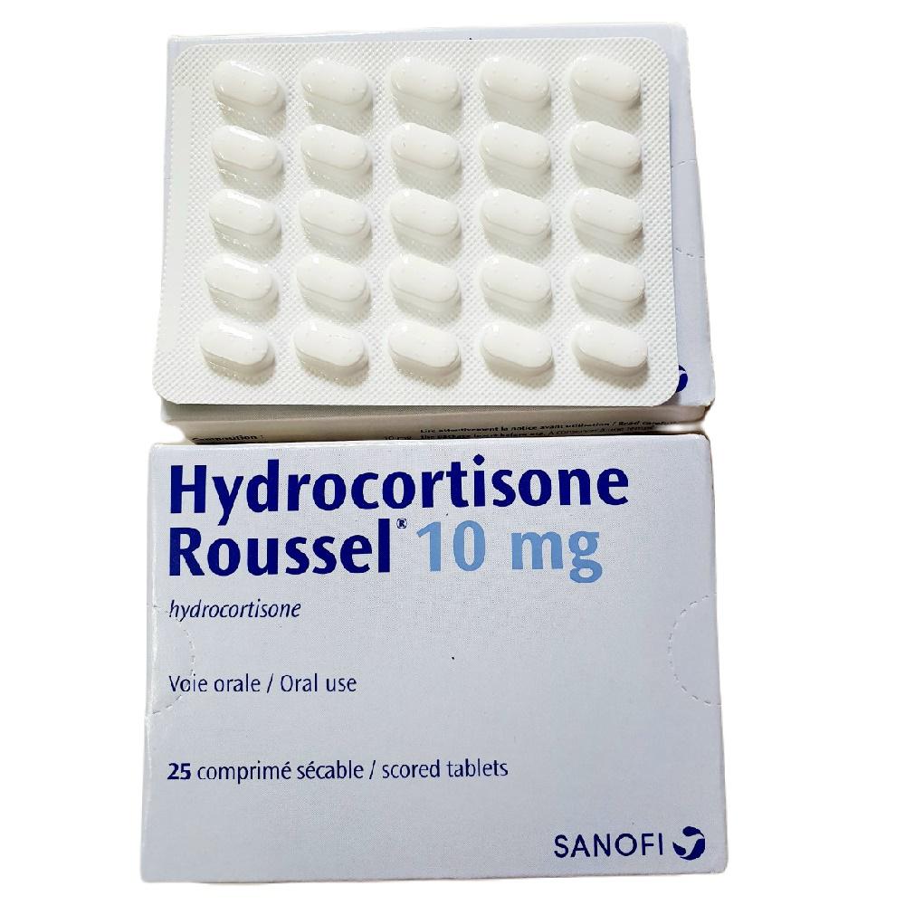 Hydrocortison Roussel 10mg Sanofi france (H/25V) 