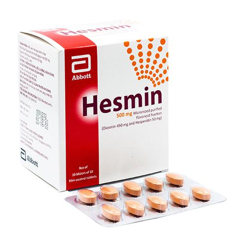 Hesmin 500mg Abbott (H/100v)