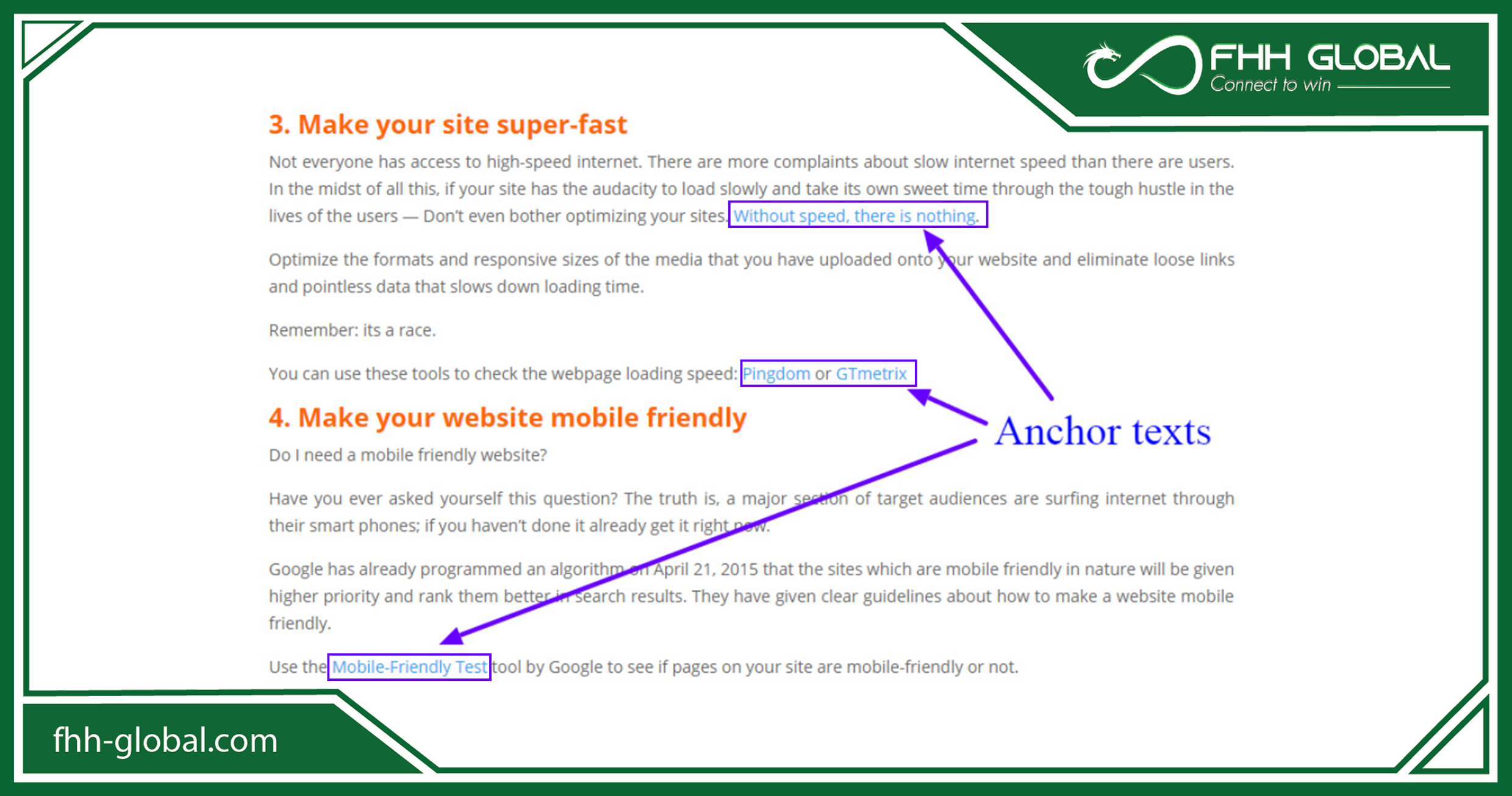Tối ưu các link liên kết nội bộ website như thế nào tốt nhất?
