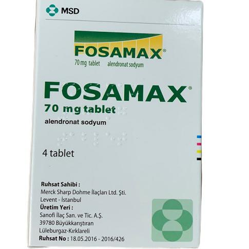 Fosamax 70mg (Alendronic) MSD Turkey (H/4V)