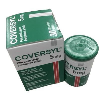 Coversyl 5mg (Perindopril) Servier Turkey (C/30V)