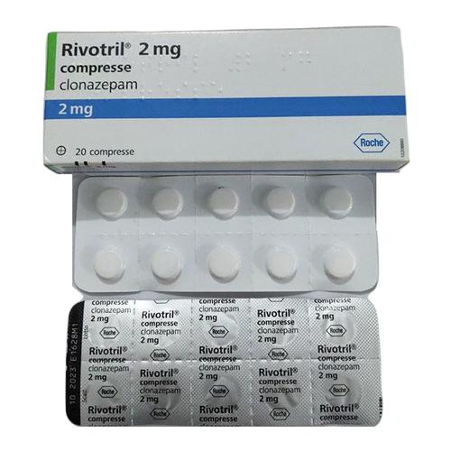 Rivotril 2mg (Clonazepam) Roche Italy (H /10v) 