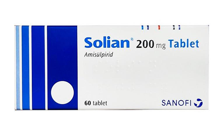 Solian 200mg (Amisulpride) SANOFI Turkey (H/60V)