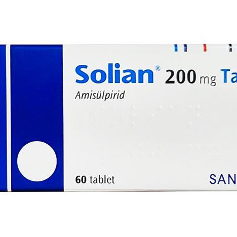 Solian 200mg (Amisulpride) SANOFI Turkey (H/60V)