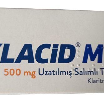 Klacid MR 500mg (Clarithromycin) Abbott Turkey (H/20V)