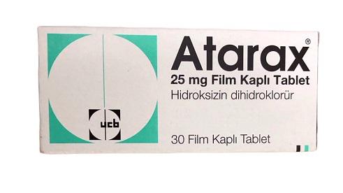 Atarax 25mg (Hydroxyzin) UCB Turkey (H/30V)