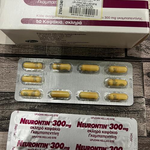 Neurontin 300mg (Gabapentin) Pfizer Greece (H/50V)
