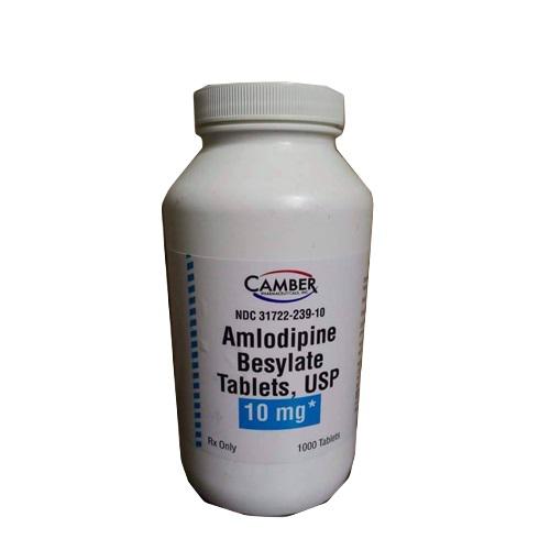 Amlodipine besylate 10mg Camber IP (Lo/1000 V)