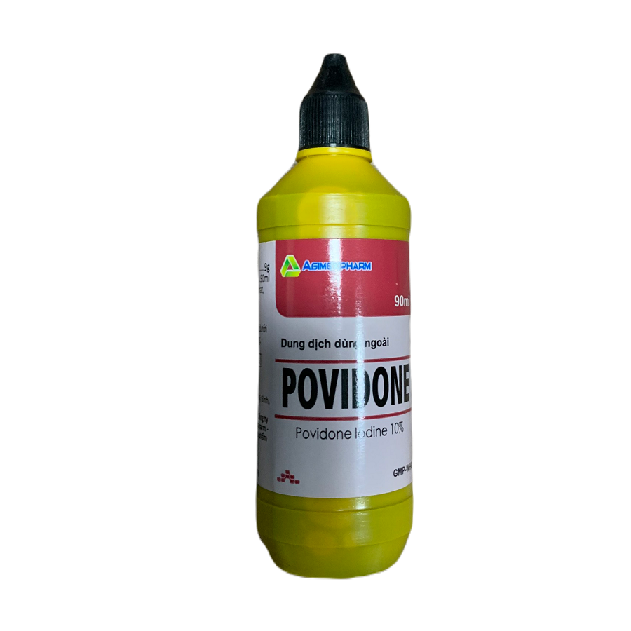 Povidone 10% Agimexpharm (Chai/90ml)
