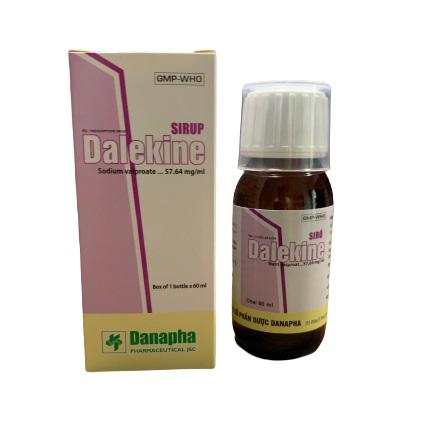 Siro Dalekine (Natri Valproat) Danapha (Chai/60ml)
