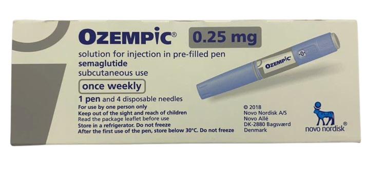 Ozempic 0.25mg (Semaglutide) Novo Nordisk Denmark (H/1 But)