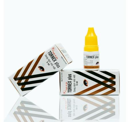 Tornex Plus (Tobramycin, Dexamethason) Quang Minh (Lốc/10chai/5ml)