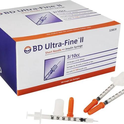 Bơm Tiêm Insulin BD Ultra-Fine II 0.3 ml (Hộp/100c)