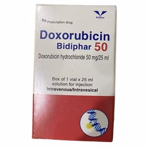 Doxorubicin 50 Bidiphar (H/ Lọ)