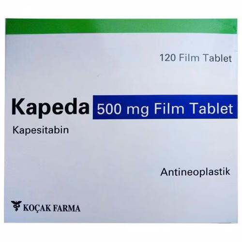 Kapeda 500mg (Capecitabine) Kocak Turkey (H/120V)