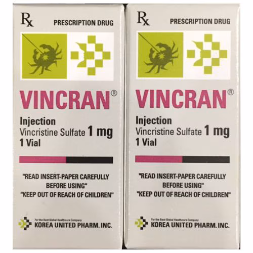 Vincran Injection 1mg (Vincristine) Korea United (H/1 Lo)