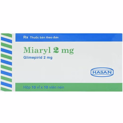 Miaryl 2mg (Glimepirid) Hasan (H/100v)