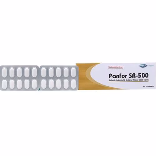 Panfor SR 500 (Metformin) Mega (H/100v)