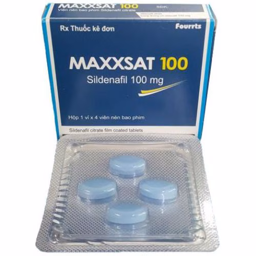 Maxxsat 100 (Sildenafil) Fourrts (H/4v)