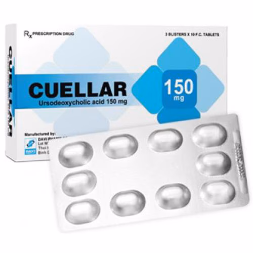 Cuellar 150mg (Acid Ursodeoxycholic) Davipharm (H/60v)