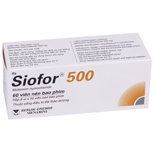 Siofor 500 (Metformin) Menarini (H/60v)