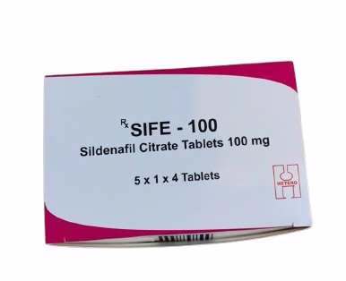 Sife 100 (Sildenafil) Hetero (Hộp lớn /5h x 4v) 