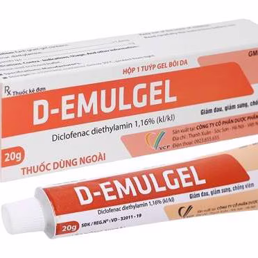 D-Emulgel (Diclofenac diethylamine) VCP (Tuýp / 20g)